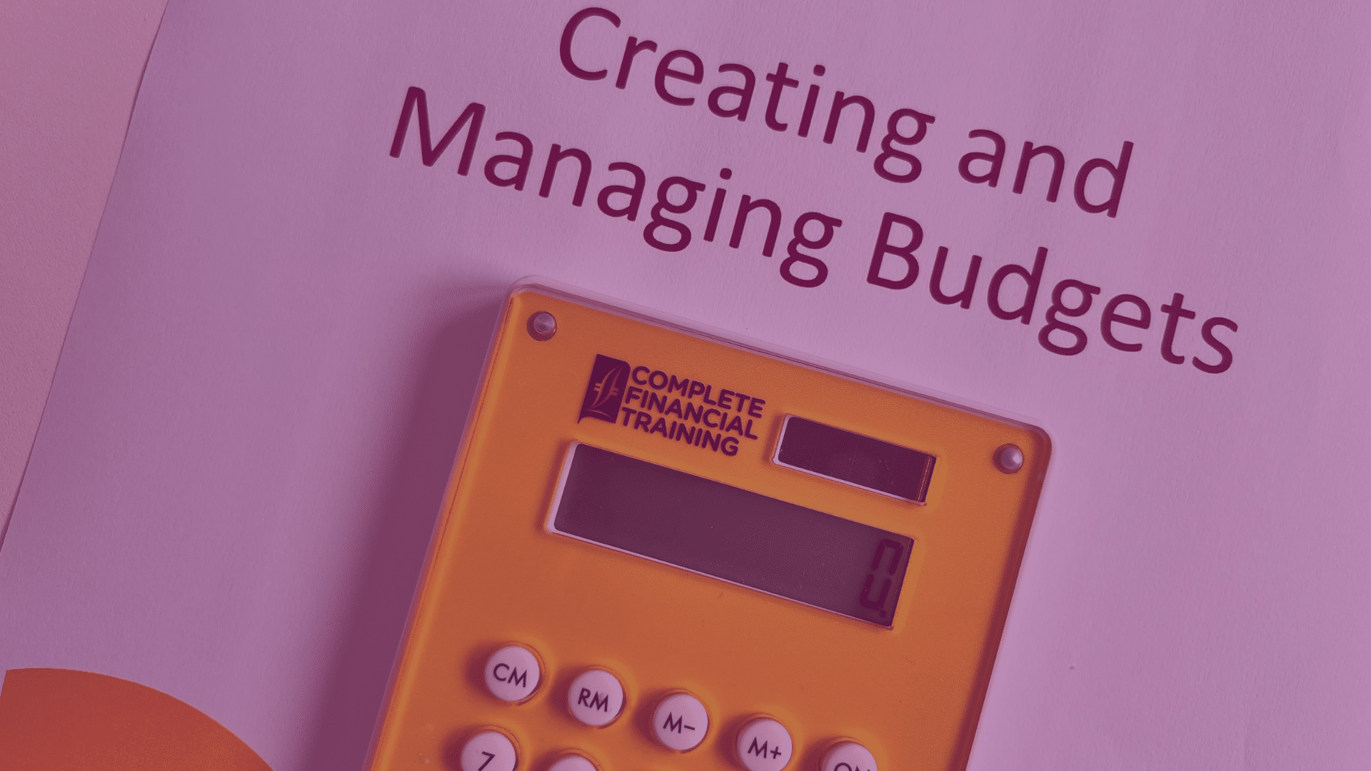 budgeting training course